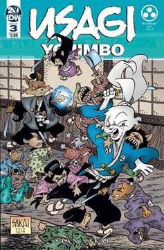 Usagi Yojimbo #3 Cover A Sakai (2019)