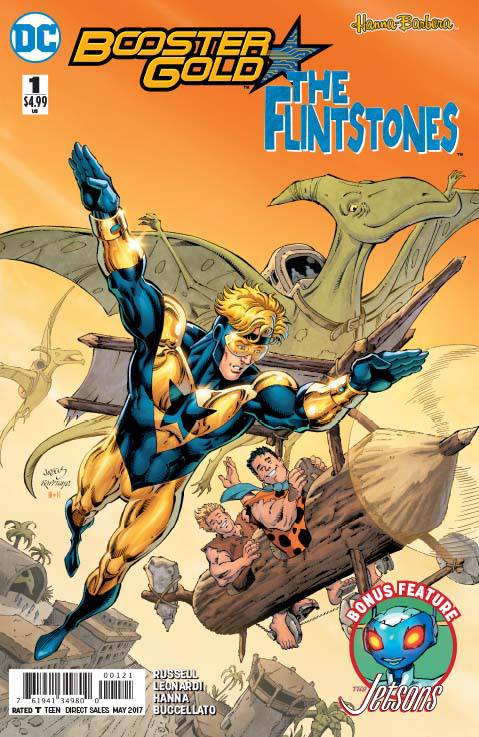 Booster Gold Flintstones Annual #1 Variant Edition