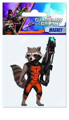 Guardians of the Galaxy Rocket Raccoon Soft Touch PVC Magnet