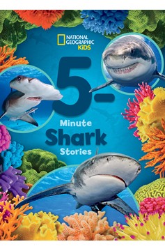 National Geographic Kids 5-Minute Shark Stories (Hardcover Book)