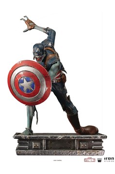 Marvel What If Captain America Zombie Art Scale 1/10 Statue