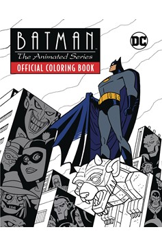 Batman Animated Series Off Coloring Book Soft Cover