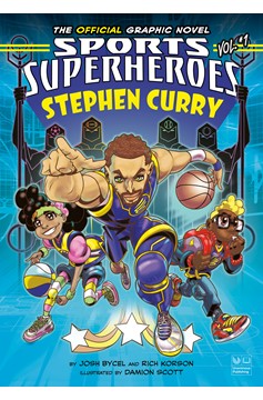 Sports Superheroes Hardcover Graphic Novel Volume 1 Stephen Curry