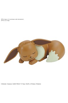 Pokémon 7 Sleeping Pose Eevee Quick Model Kit