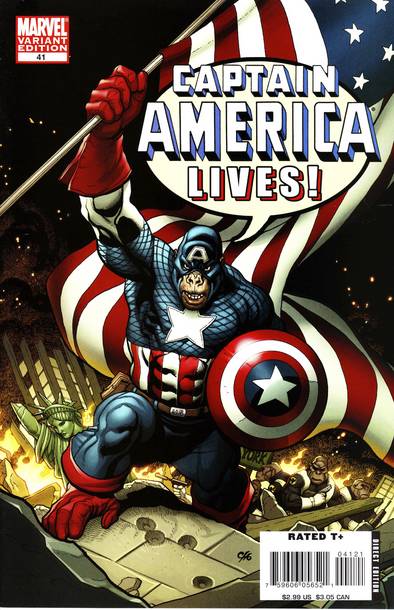 Captain America #41 Monkey Variant