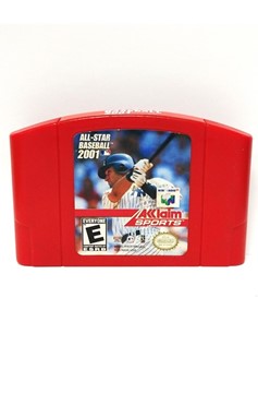 Nintendo 64 N64 All Star Baseball 2001 Cartridge Only (Good)