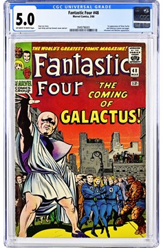 Fantastic Four #48 Cgc 5.0 Vg/Fn (O)
