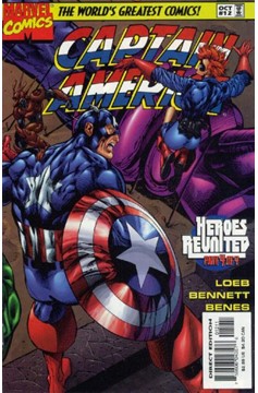 Captain America #12 [Direct Edition]-Very Fine (7.5 – 9)