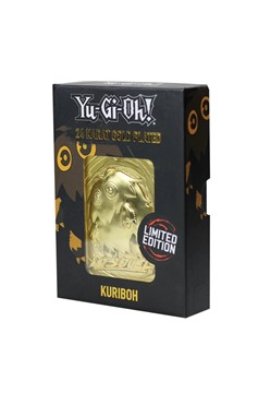 Yu-Gi-Oh! Replica Card Kuriboh (Gold Plated)