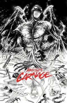 Absolute Carnage #1 [Tyler Kirkham Black And White]-Very Fine (7.5 – 9)