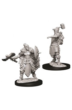 Dungeons & Dragons Nolzur`S Marvelous Unpainted Miniatures: W9 Female Half-Orc Barbarian