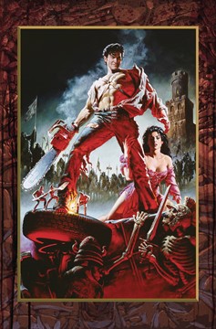 Army of Darkness Forever #1 Cover O Last Call Movie Poster Art Virgin Foil