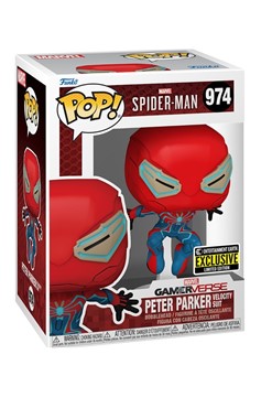 Spider-Man 2 Peter Parker Velocity Suit Funko Pop! Vinyl Figure #974 - Entertainment Earth Exclusive