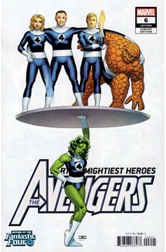 Avengers #6 Cassaday Return of Fantastic Four Variant (2018)
