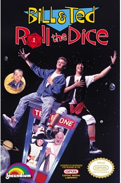 Bill & Ted Roll Dice #3 Cover C 1 for 5 Incentive Video Game Homage