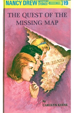 Nancy Drew 19: The Quest Of The Missing Map (Hardcover Book)