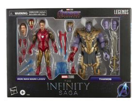 Marvel Legends Iron Man Mark 85 Vs. Thanos 6 Inch Action Figures 2 Pack