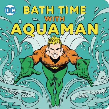 Bath Time With Aquaman Bath Book