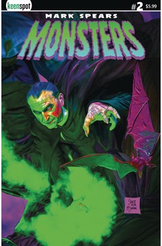 Mark Spears Monsters #2 Cover B Spawn #1 Homage