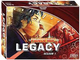 Pandemic Legacy Season 1 - Red