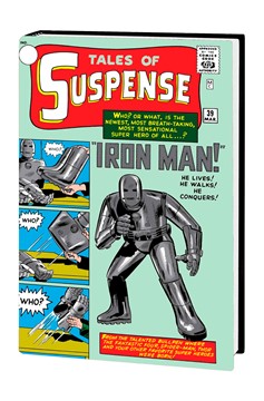 Invincible Iron Man Omnibus Hardcover Volume 1 Kirby Cover Direct Market Variant (2023 Printing)