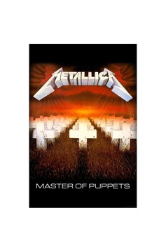 Metallica - Master of Puppets Album Cover Flag Poster Wall