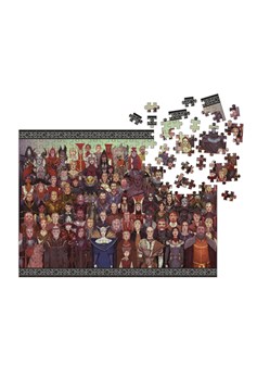 Dragon Age Cast of Thousands 1000 Pc Deluxe Puzzle