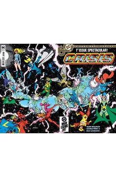 Crisis on Infinite Earth Facsimile Edition #1 (Of 12) Facsimile Edition Cover B George Perez Foil Variant