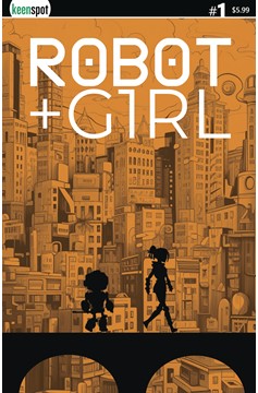 Robot + Girl #1 Cover B Mike White