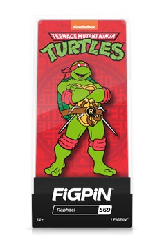 Teenage Mutant Ninja Turtles Raphael Figpin Classic Enamel Pin