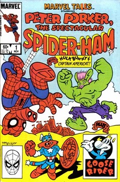 Marvel Tails Starring Peter Porker, The Spectacular Spider-Ham #1 [Direct]-Very Fine (7.5 – 9)