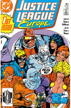 Justice League Europe #1 [Direct]-Near Mint (9.2 - 9.8)