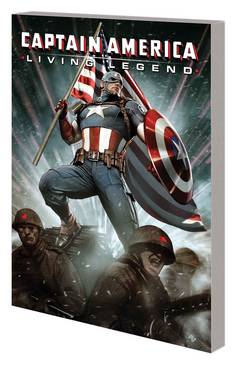 Captain America Graphic Novel Living Legend
