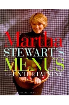 Martha Stewart'S Menus for Entertaining (Hardcover Book)