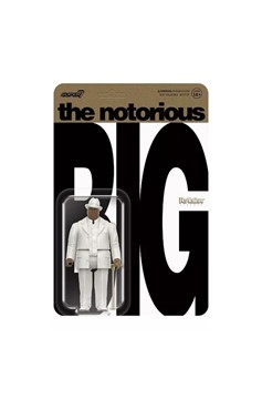Notorious B.I.G. Reaction Wave 3 Biggie In Suit Action Figure