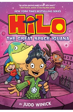 Hilo Hardcover Graphic Novel Volume 11 The Great Space Iguana