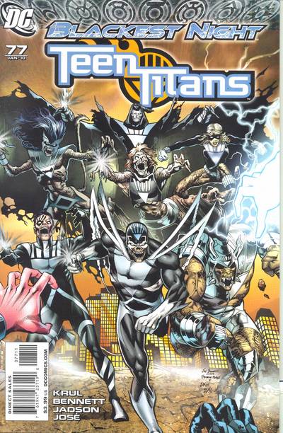 Teen Titans #77 (Blackest Night) (2003)