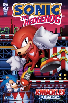 Sonic the Hedgehog Knuckles' 30th Anniversary Special Cover B Hughes