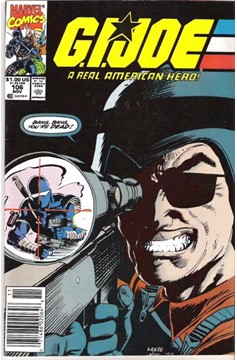 G.I. Joe, A Real American Hero #106 [Newsstand]-Fine (5.5 – 7)