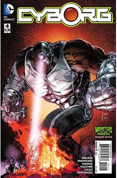 Cyborg #4 Monsters Variant Edition