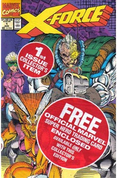 X-Force #1 [Direct]-Near Mint (9.2 - 9.8) [Polybagged With X-Force Card, 1st App. of Gw Bridge]