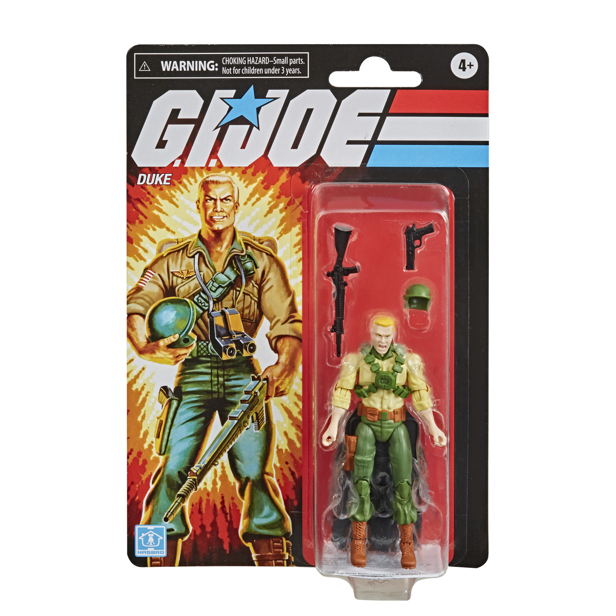 G.I. Joe Retro Collection Duke 3.75 Inch Action Figure
