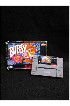 Super Nintendo Snes - Bubsy In Box No Manual