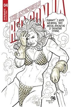 Invincible Red Sonja #4 Cover D Cho