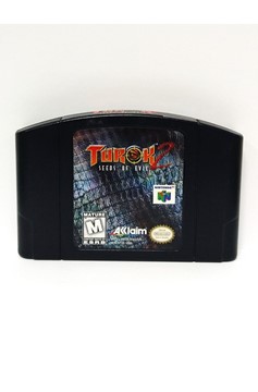Nintendo 64 N64 Turok 2 Seeds of Evil Cartridge Only (Fair)