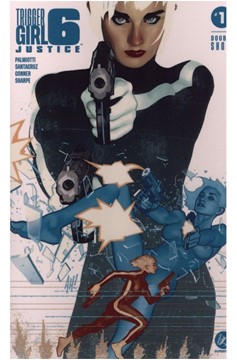Triggergirl 6 Justice (2023) #1 Embossed Kickstarter Exclusive
