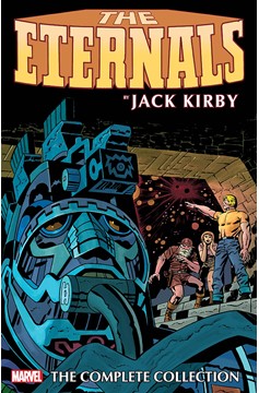 Eternals by Kirby Complete Collection Graphic Novel Remaster Cover