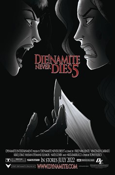 Die!namite Never Dies #5 Cover P 11 Copy Last Call Incentive Fleecs Black & White