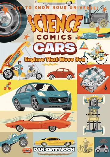 Science Comics Cars Engines That Move You Soft Cover Graphic Novel