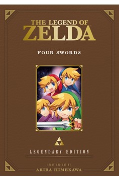 Legend of Zelda Legendary Edition Manga Volume 5 Four Swords